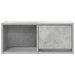 Dulap TV Beton Gri 60x31x25,5 cm Lemn prelucrat - WALTI WALTI
