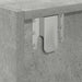 Dulap TV Beton Gri 60x31x25,5 cm Lemn prelucrat - WALTI WALTI