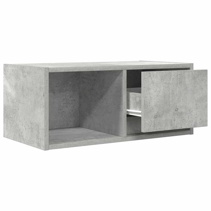 Dulapuri TV 2 buc Beton Gri 60x31x25,5 cm Lemn prelucrat - WALTI WALTI