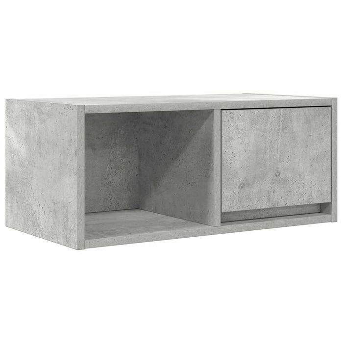 Dulapuri TV 2 buc Beton Gri 60x31x25,5 cm Lemn prelucrat - WALTI WALTI
