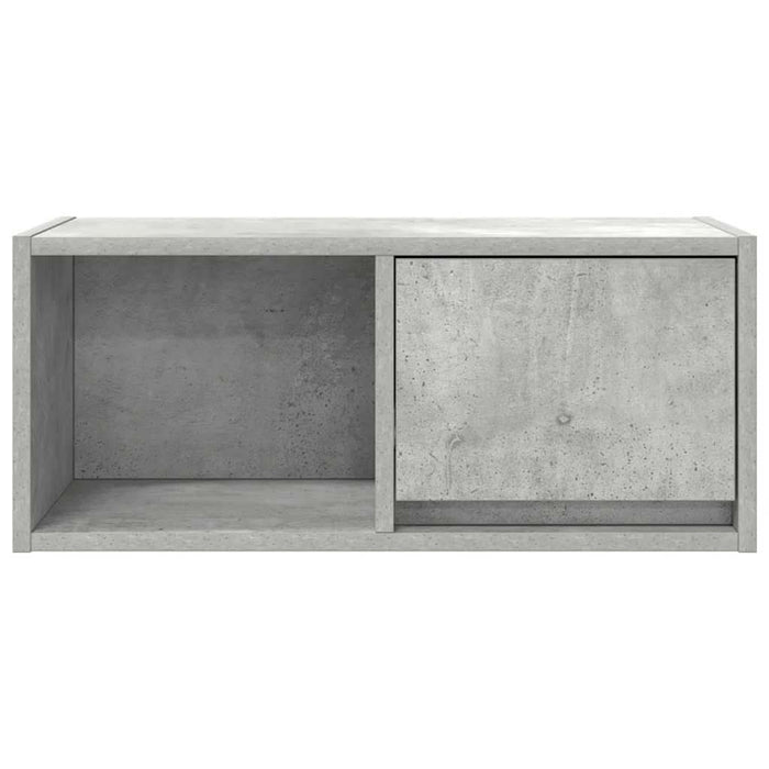 Dulapuri TV 2 buc Beton Gri 60x31x25,5 cm Lemn prelucrat - WALTI WALTI