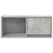 Dulapuri TV 2 buc Beton Gri 60x31x25,5 cm Lemn prelucrat - WALTI WALTI