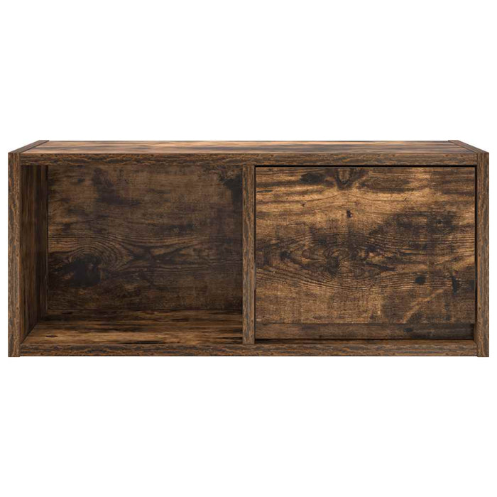 Dulap TV stejar afumat 60x31x25,5 cm din lemn de prelucrare - WALTI WALTI