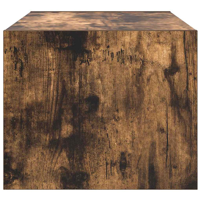 Dulap TV stejar afumat 60x31x25,5 cm din lemn de prelucrare - WALTI WALTI