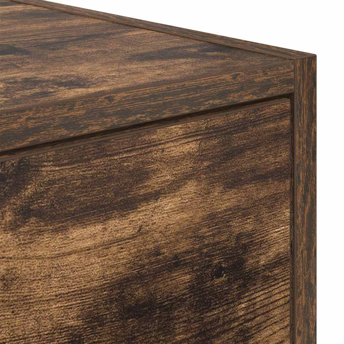 Dulap TV stejar afumat 60x31x25,5 cm din lemn de prelucrare - WALTI WALTI