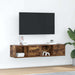 Dulapuri TV 2 buc Stejar afumat 60x31x25,5 cm Lemn prelucrat - WALTI WALTI