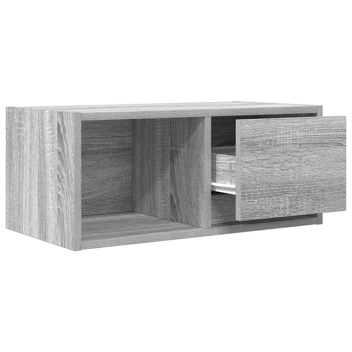 Dulap TV Gri Sonoma 60x31x25,5 cm lemn prelucrat - WALTI WALTI