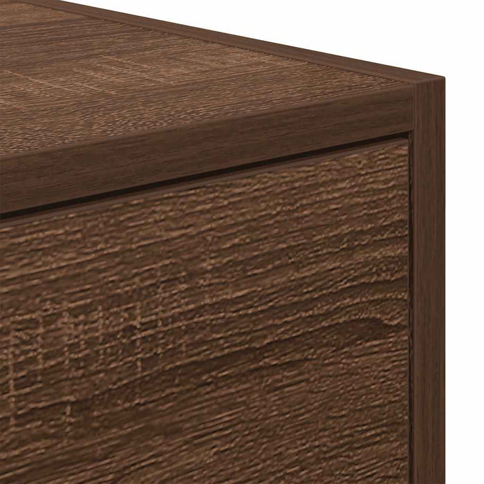 Dulapuri TV 2 buc Stejar maro 60x31x25,5 cm Lemn prelucrat WALTI