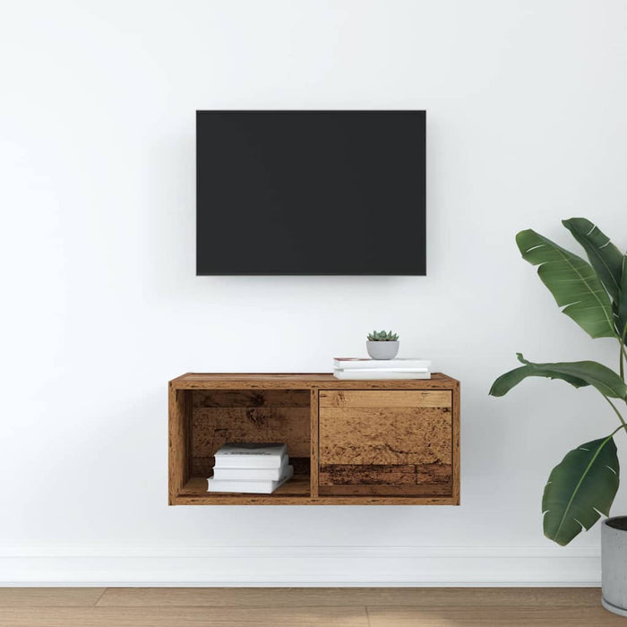 Dulap TV Lemn vechi 60x31x25,5 cm Lemn prelucrat - WALTI WALTI