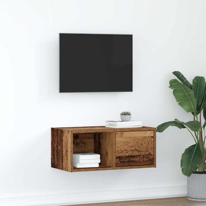 Dulap TV Lemn vechi 60x31x25,5 cm Lemn prelucrat - WALTI WALTI