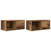 Dulapuri TV 2 buc Lemn vechi 60x31x25,5 cm Lemn prelucrat - WALTI WALTI