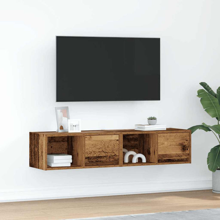 Dulapuri TV 2 buc Lemn vechi 60x31x25,5 cm Lemn prelucrat - WALTI WALTI