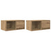 Dulapuri TV 2 buc Stejar Artisan 60x31x25,5 cm Lemn prelucrat - WALTI WALTI
