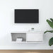 Dulap TV alb 80x31x25,5 cm lemn prelucrat - WALTI WALTI