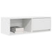 Dulap TV alb 80x31x25,5 cm lemn prelucrat - WALTI WALTI