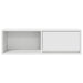 Dulap TV alb 80x31x25,5 cm lemn prelucrat - WALTI WALTI