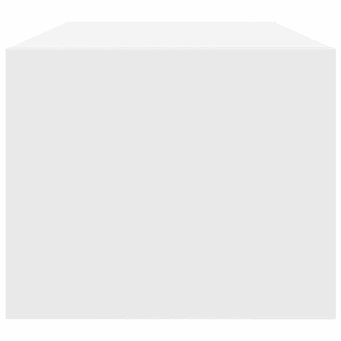 Dulap TV alb 80x31x25,5 cm lemn prelucrat - WALTI WALTI