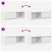 Dulap TV alb 80x31x25,5 cm lemn prelucrat - WALTI WALTI