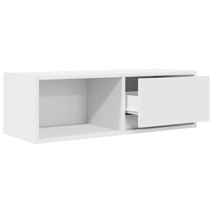 Dulapuri TV 2 buc Alb 80x31x25,5 cm Lemn prelucrat - WALTI WALTI