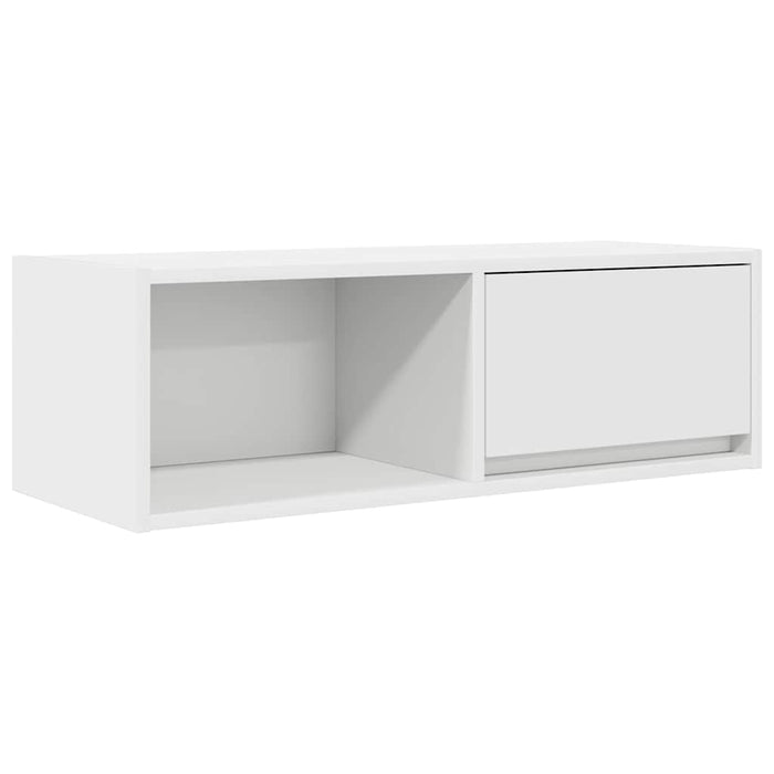Dulapuri TV 2 buc Alb 80x31x25,5 cm Lemn prelucrat - WALTI WALTI