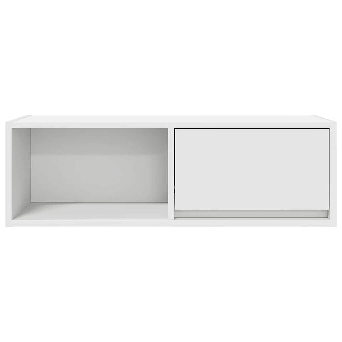 Dulapuri TV 2 buc Alb 80x31x25,5 cm Lemn prelucrat - WALTI WALTI