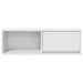 Dulapuri TV 2 buc Alb 80x31x25,5 cm Lemn prelucrat - WALTI WALTI