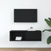 Dulap TV Stejar negru 80x31x25,5 cm Lemn prelucrat - WALTI WALTI