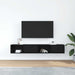 Dulapuri TV 2 buc Stejar negru 80x31x25,5 cm Lemn prelucrat - WALTI WALTI