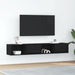 Dulapuri TV 2 buc Stejar negru 80x31x25,5 cm Lemn prelucrat - WALTI WALTI