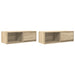 Dulapuri TV 2 buc Stejar Sonoma 80x31x25,5 cm Lemn prelucrat - WALTI WALTI