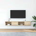 Dulapuri TV 2 buc Stejar Sonoma 80x31x25,5 cm Lemn prelucrat - WALTI WALTI