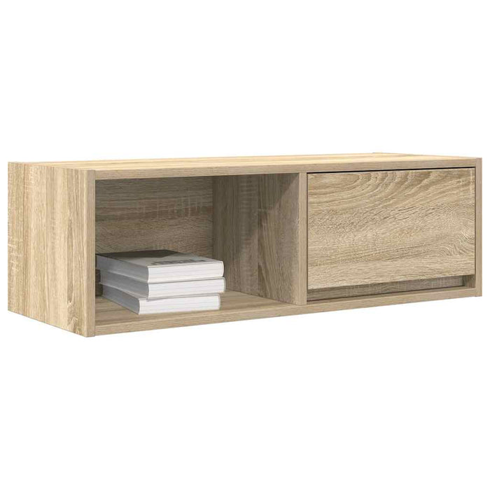 Dulapuri TV 2 buc Stejar Sonoma 80x31x25,5 cm Lemn prelucrat - WALTI WALTI