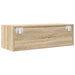 Dulapuri TV 2 buc Stejar Sonoma 80x31x25,5 cm Lemn prelucrat - WALTI WALTI