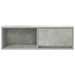 Dulap TV Beton Gri 80x31x25,5 cm Lemn prelucrat - WALTI WALTI