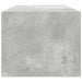 Dulap TV Beton Gri 80x31x25,5 cm Lemn prelucrat - WALTI WALTI