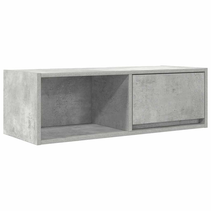 Dulapuri TV 2 buc Beton Gri 80x31x25,5 cm Lemn prelucrat - WALTI WALTI