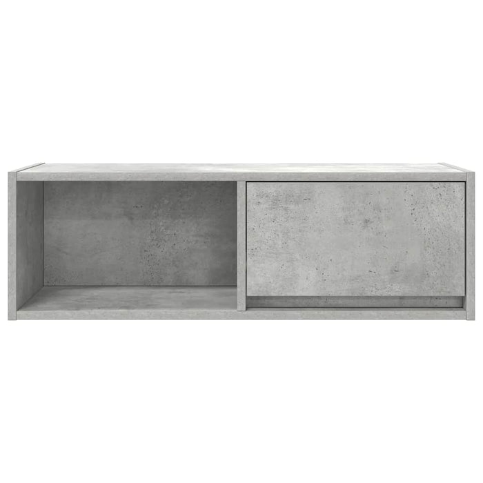 Dulapuri TV 2 buc Beton Gri 80x31x25,5 cm Lemn prelucrat - WALTI WALTI