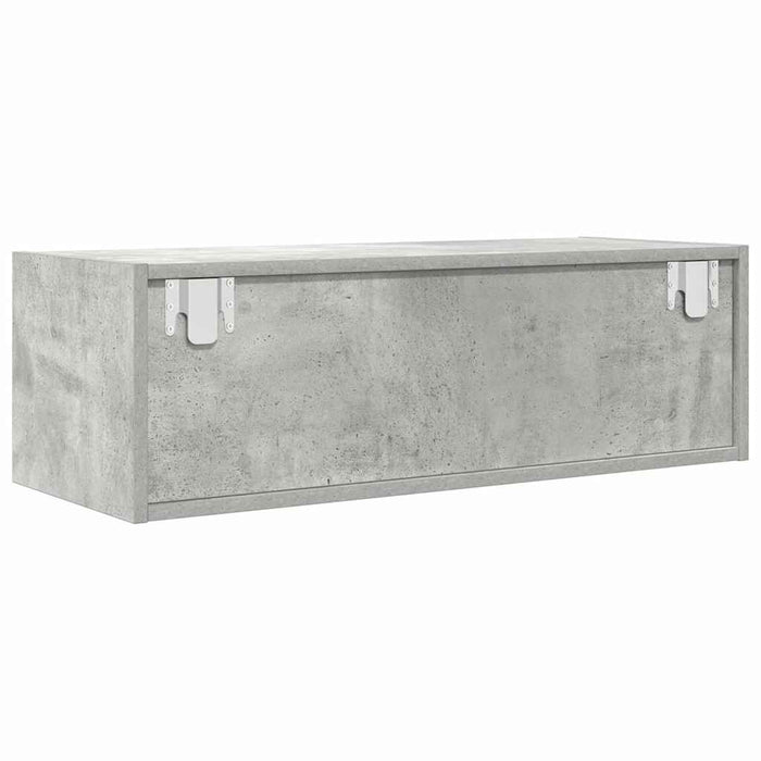Dulapuri TV 2 buc Beton Gri 80x31x25,5 cm Lemn prelucrat - WALTI WALTI