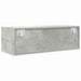 Dulapuri TV 2 buc Beton Gri 80x31x25,5 cm Lemn prelucrat - WALTI WALTI