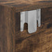 Dulap TV stejar afumat 80x31x25,5 cm din lemn de prelucrare - WALTI WALTI