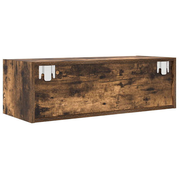 Dulapuri TV 2 buc Stejar afumat 80x31x25,5 cm Lemn prelucrat - WALTI WALTI