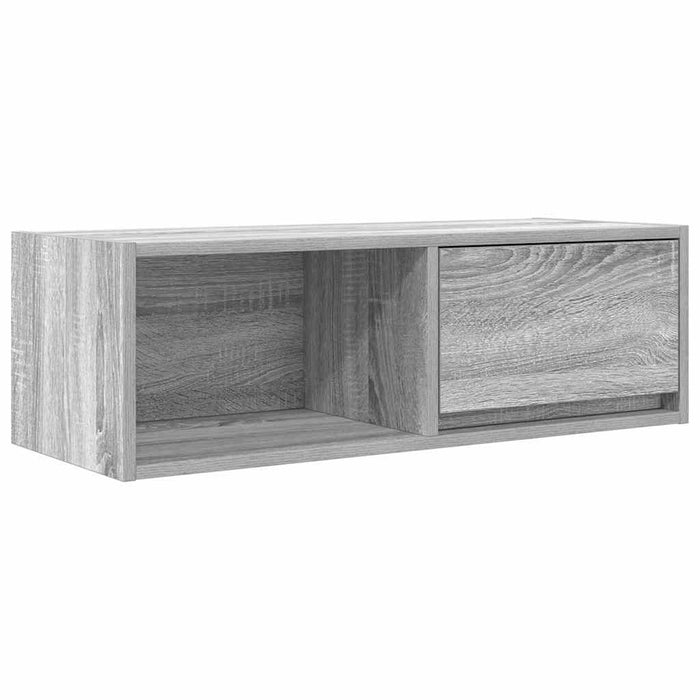 Dulap TV Gri Sonoma 80x31x25,5 cm lemn prelucrat - WALTI WALTI