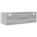 Dulapuri TV 2 buc Gri Sonoma 80x31x25,5 cm Lemn prelucrat - WALTI WALTI