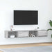 Dulapuri TV 2 buc Gri Sonoma 80x31x25,5 cm Lemn prelucrat - WALTI WALTI
