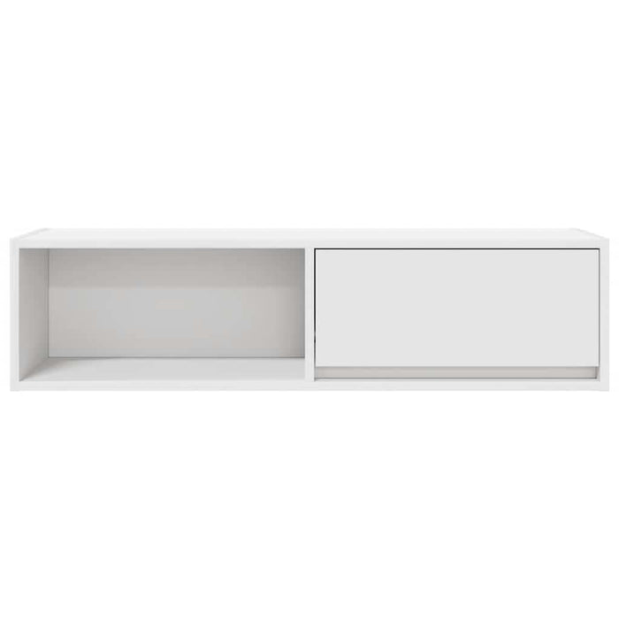 Dulapuri TV 2 buc Alb 100x31x25,5 cm Lemn prelucrat - WALTI WALTI
