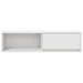 Dulapuri TV 2 buc Alb 100x31x25,5 cm Lemn prelucrat - WALTI WALTI