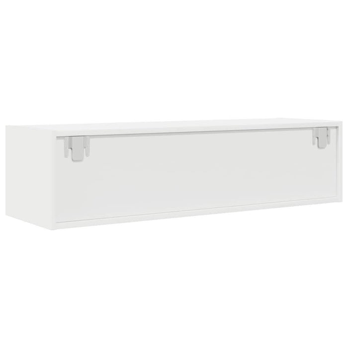 Dulapuri TV 2 buc Alb 100x31x25,5 cm Lemn prelucrat - WALTI WALTI