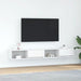 Dulapuri TV 2 buc Alb 100x31x25,5 cm Lemn prelucrat - WALTI WALTI