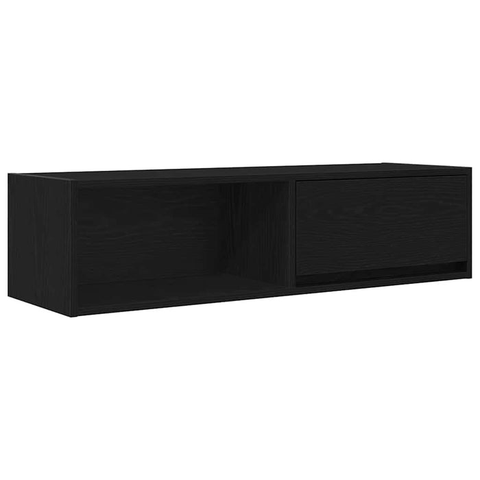 Dulap TV Stejar negru 100x31x25,5 cm Lemn prelucrat WALTI