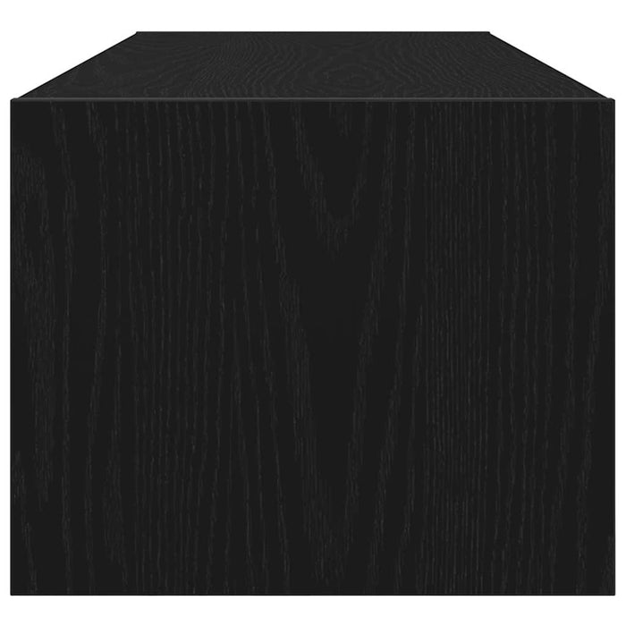 Dulap TV Stejar negru 100x31x25,5 cm Lemn prelucrat WALTI